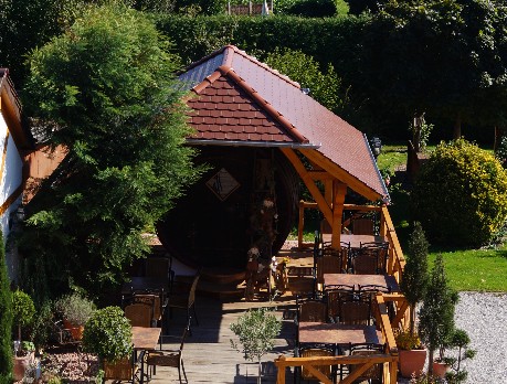Fassstube Garten